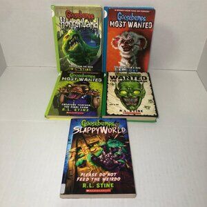 Goosebumps Hardcover/Paperback Lot of 4 – R.L. Stine (Scholastic, Penworthy)